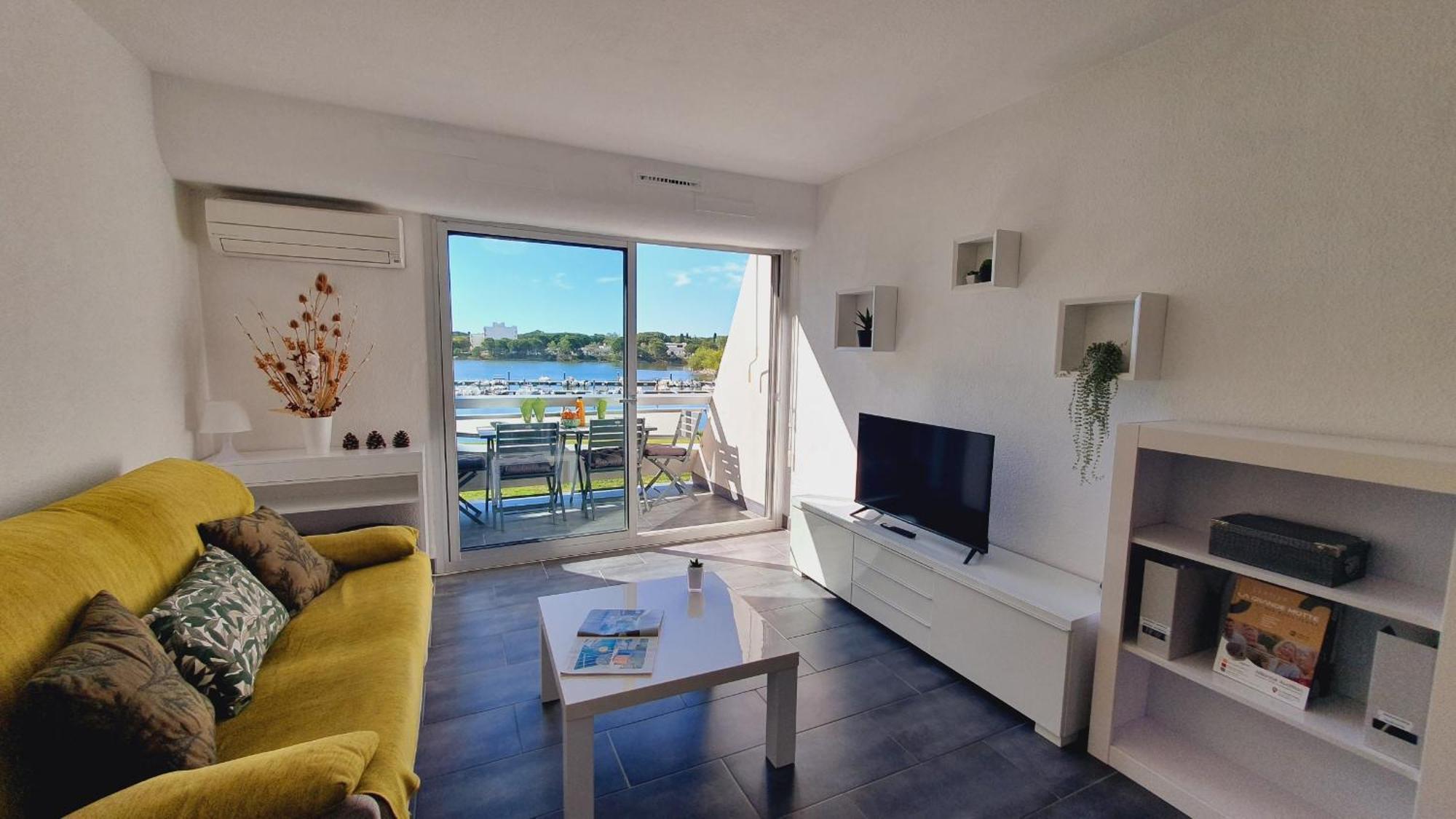 L'Olympe Vue Lac Parking Clim Wifi - Rossiconciergerie - Linge Inclus La Grande Motte Bagian luar foto