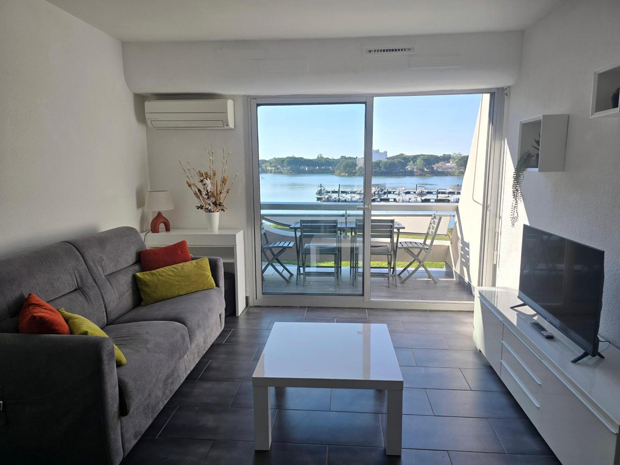 L'Olympe Vue Lac Parking Clim Wifi - Rossiconciergerie - Linge Inclus La Grande Motte Bagian luar foto