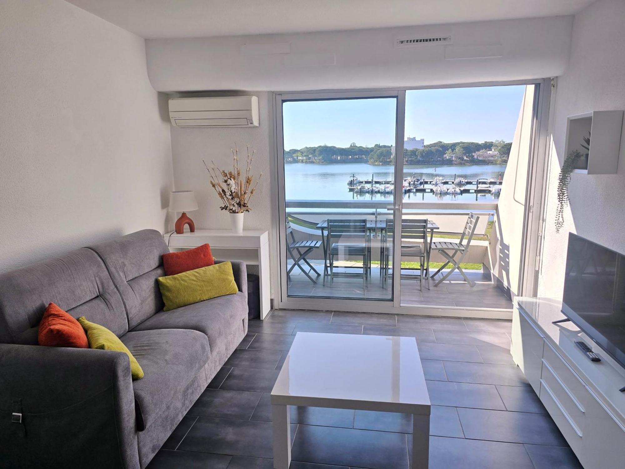 L'Olympe Vue Lac Parking Clim Wifi - Rossiconciergerie - Linge Inclus La Grande Motte Bagian luar foto
